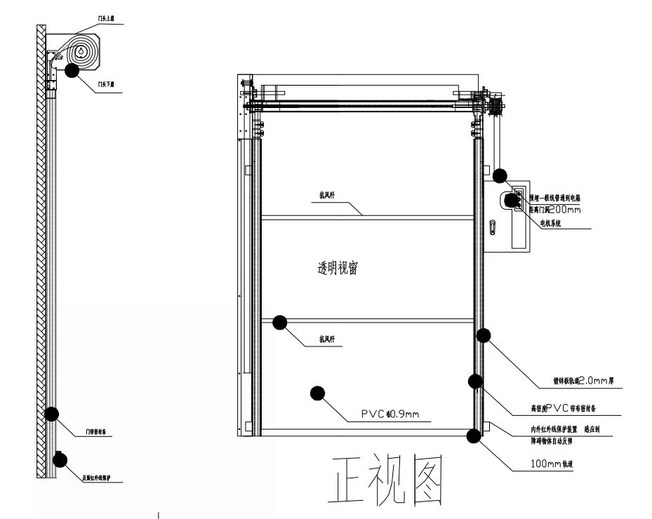 快卷门正视图 快卷门正视图